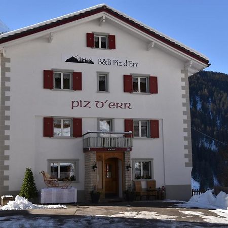 B&B Piz D'Err Tinzen Kültér fotó